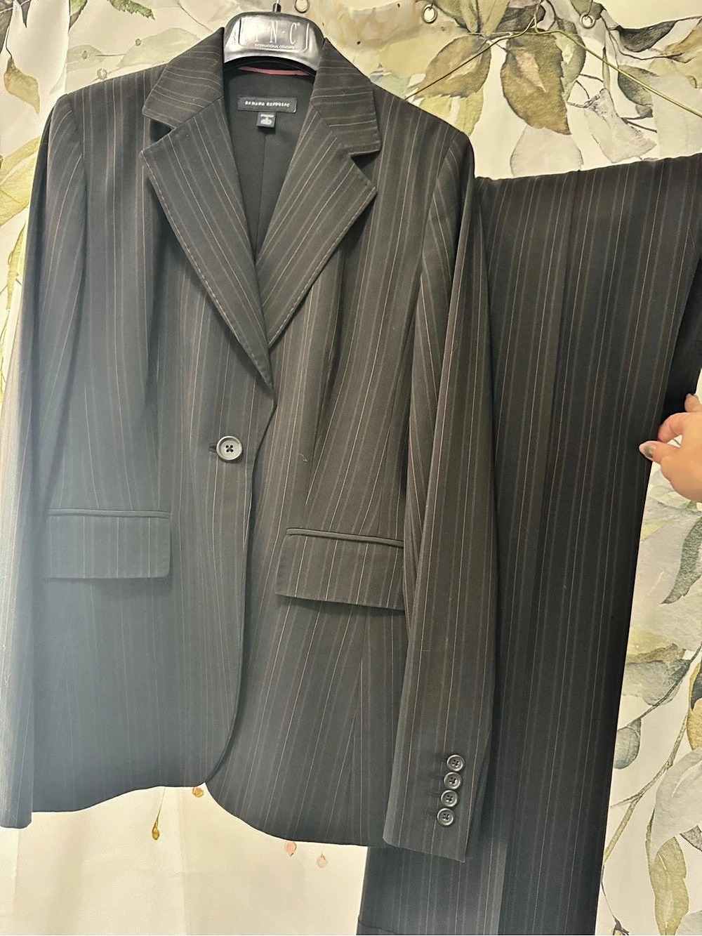 Banana Republic Pinstripe Suit Pants